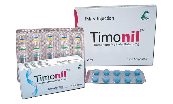 Timonil 50 mg Tablet-10's Strip