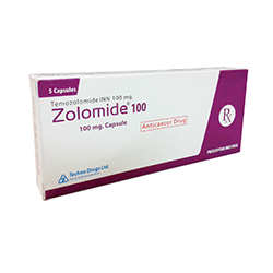 Zolomide 100 mg Capsule-5's Pack