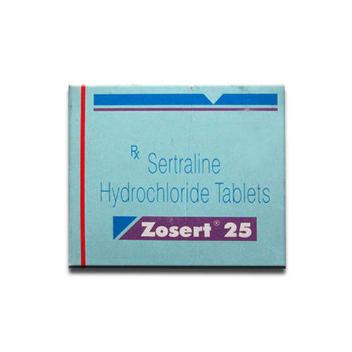 Zosert 25 mg Tablet-50's Pack