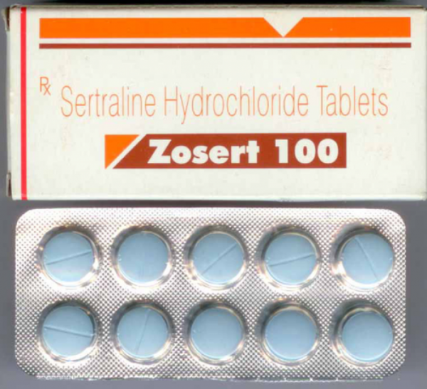 Zosert 100 mg Tablet-30's Pack