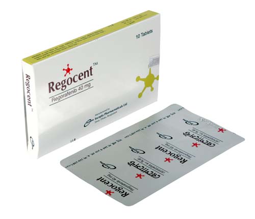 Regocent 40 mg Tablet-10's Pack