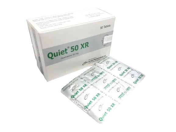 Quiet XR 50 mg Tablet-10's Strip