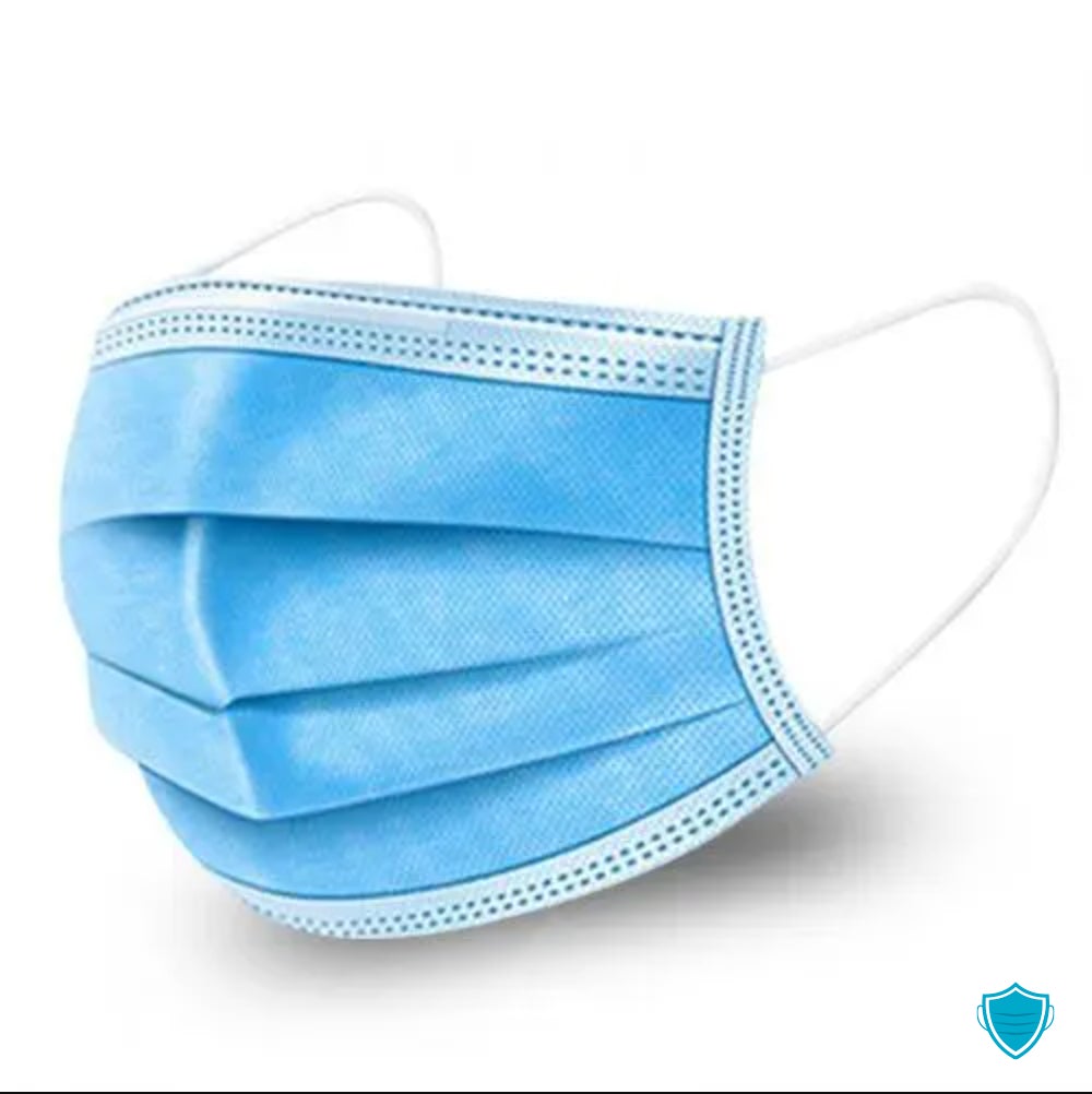 Surgical Mask 3 Layers with Nose Pin-50's Box