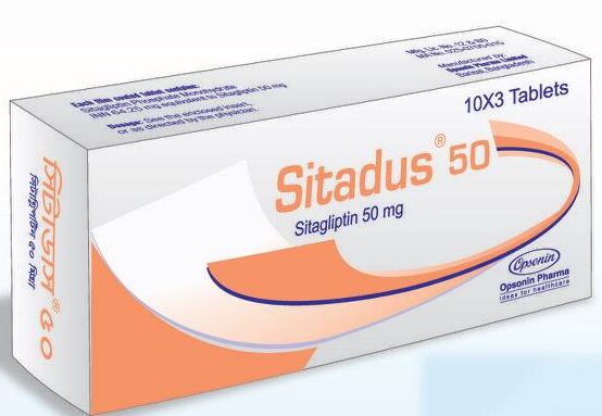 Sitadus 50 mg Tablet-10's Strip