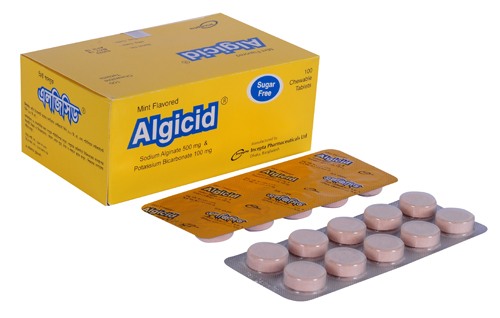 Algicid Chewable Tablet-10's Strip