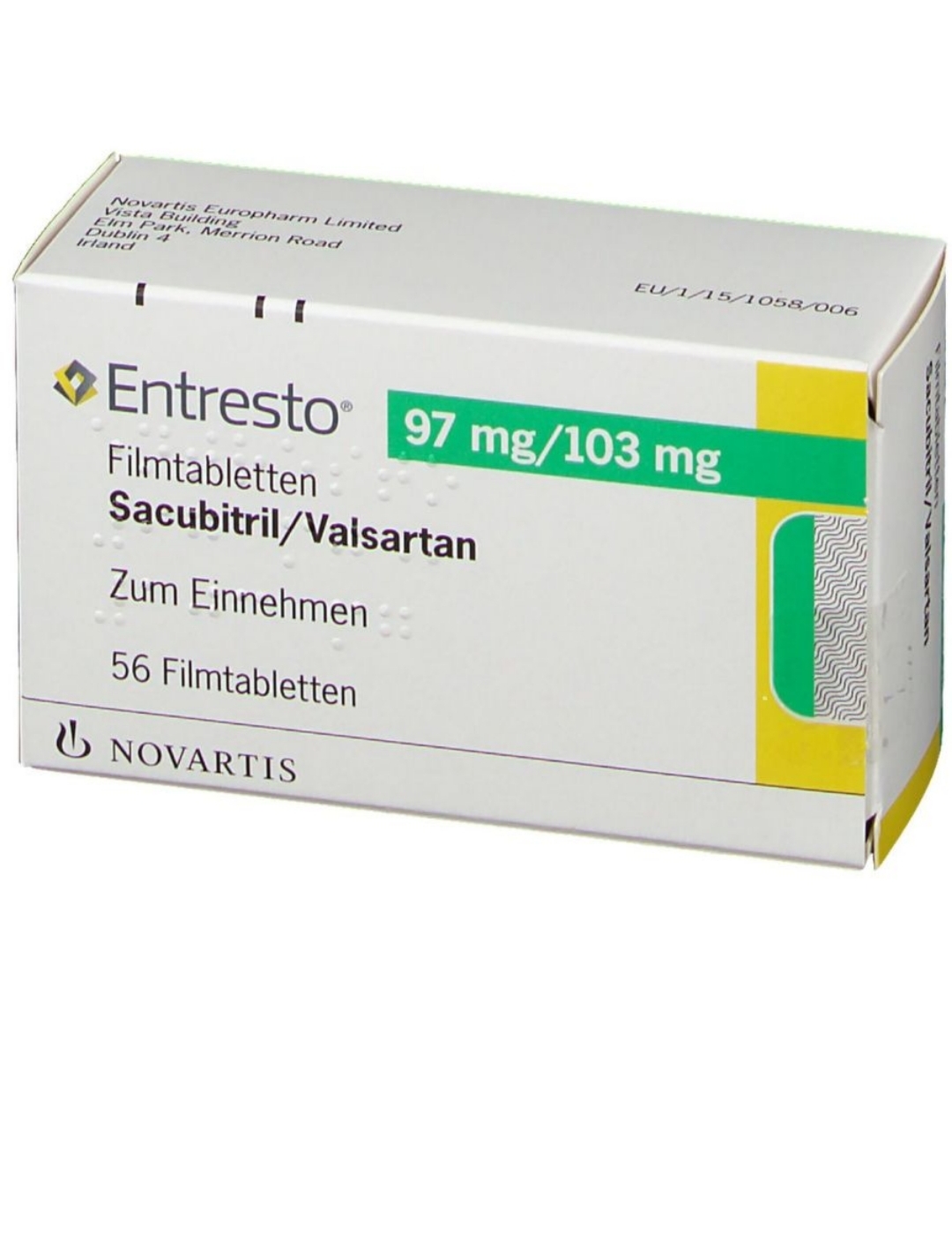 Entresto 200 mg Tablet-28's Pack