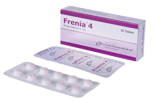 Frenia 4 mg Tablet-10's Strip