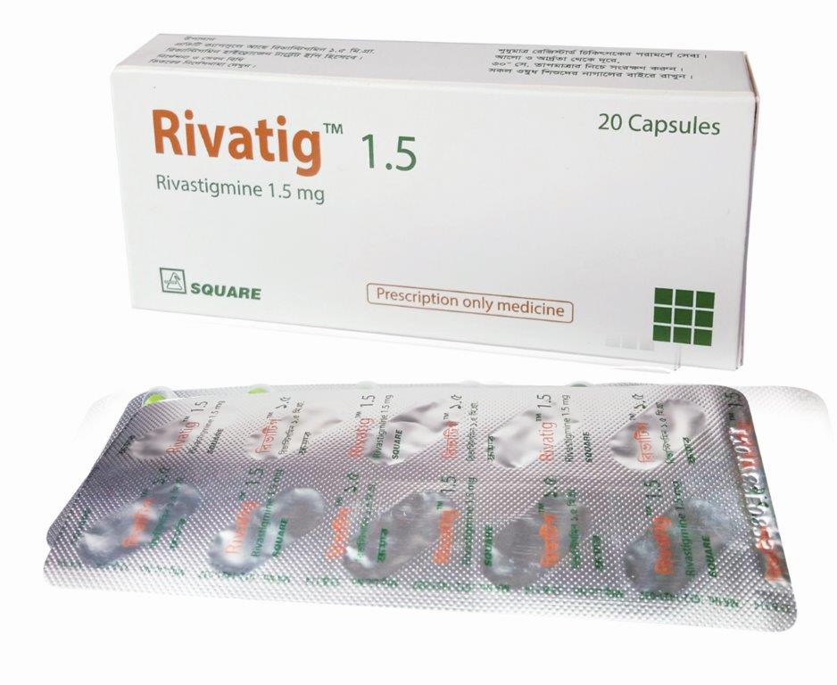 Rivatig 1.5 mg Capsule-20's Pack