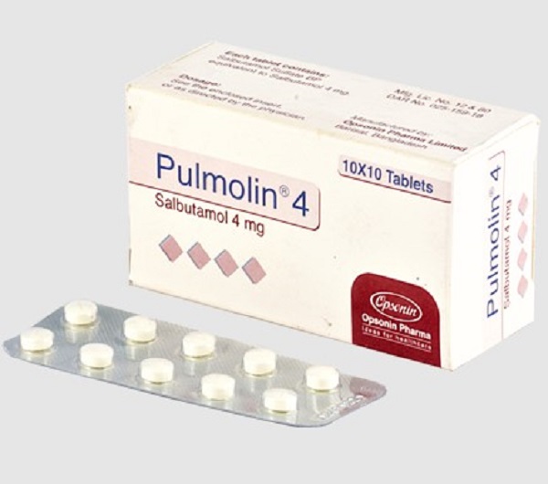 Pulmolin 4 mg Tablet-100's Pack