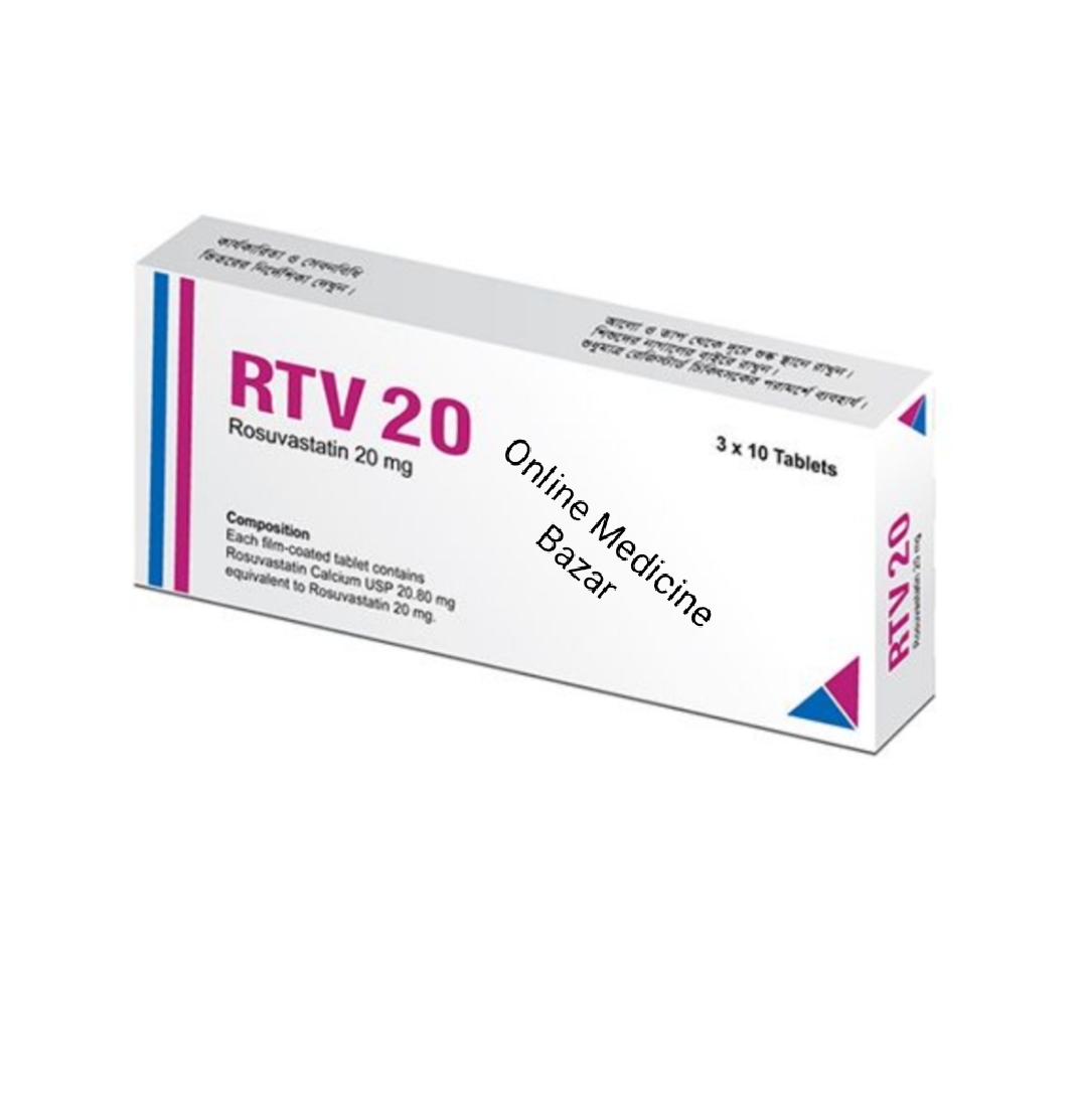 RTV 20 mg Tablet-10's Strip