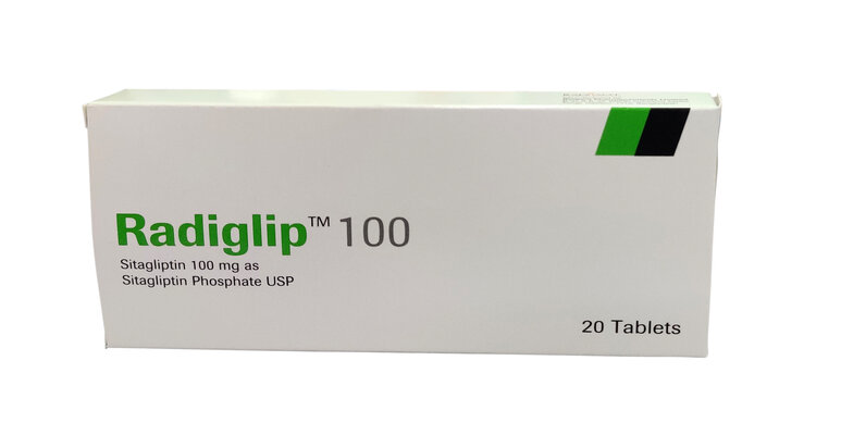 Radiglip 100 mg Tablet-20's Pack