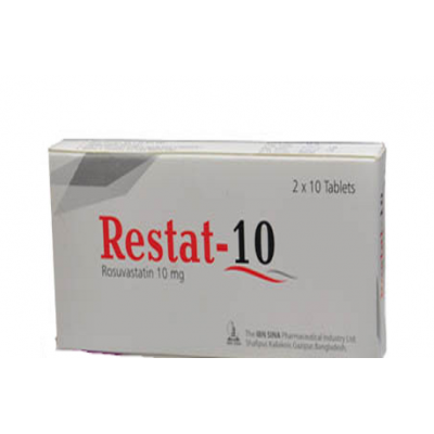 Restat 10 mg Tablet-10's Strip