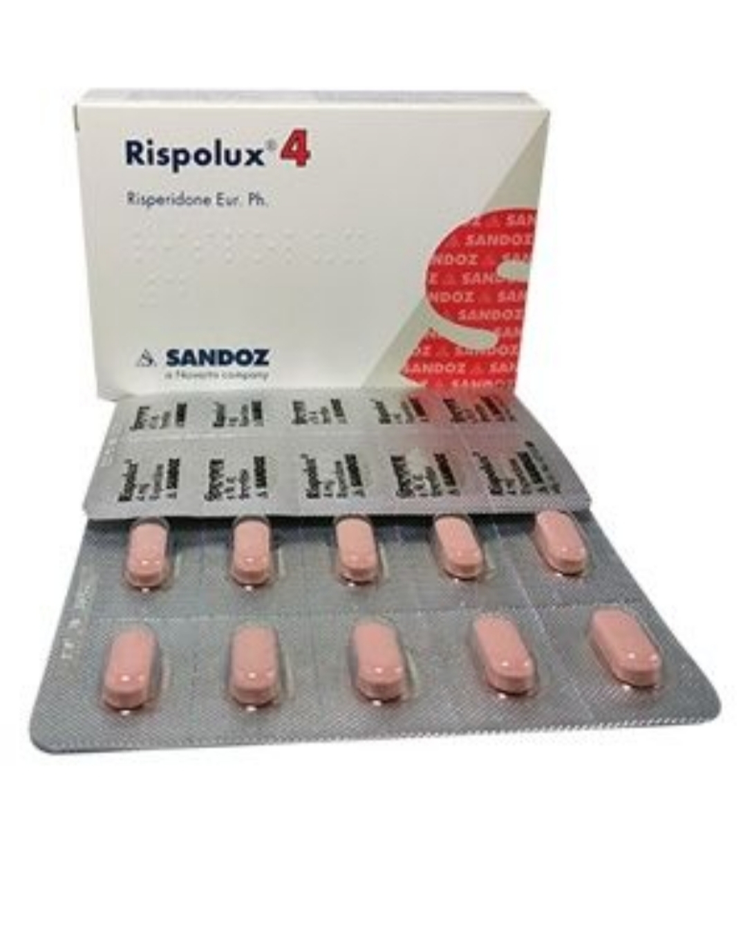 Rispolux 4 mg Tablet-10's Strip