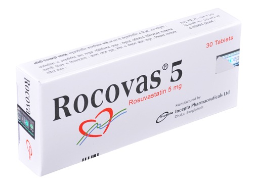 Rocovas 5 mg Tablet-10's Strip