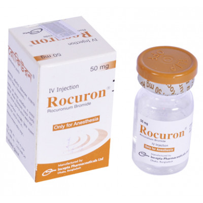 Rocuron 50 mg/5 ml IV Injection