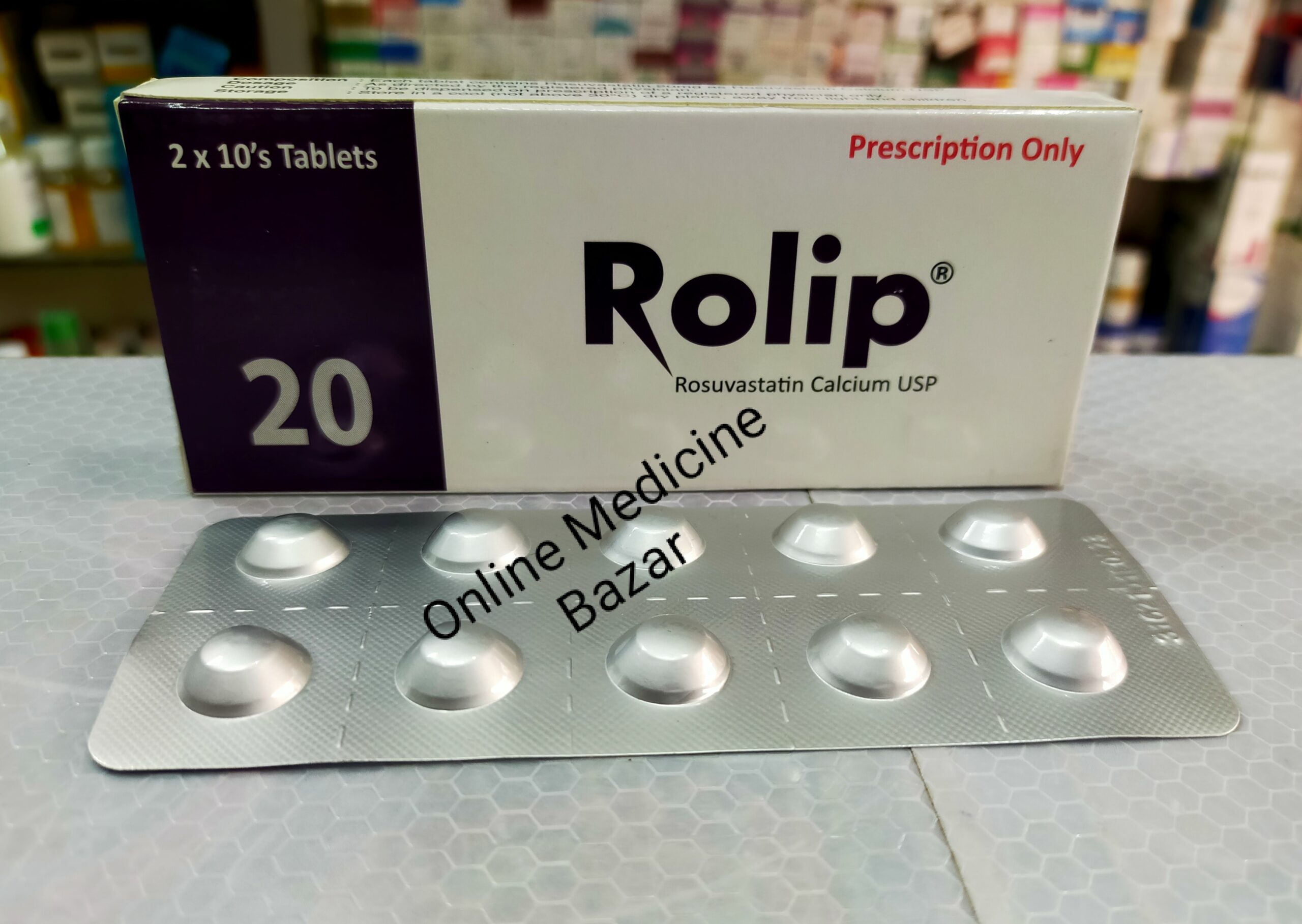 Rolip 20 mg Tablet-10 Pcs