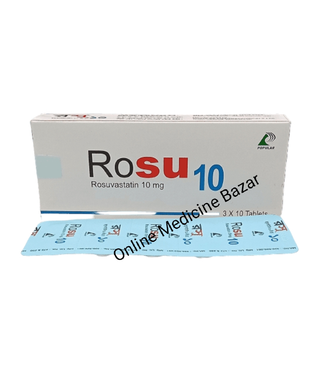 Rosu 10 mg Tablet-10's Strip