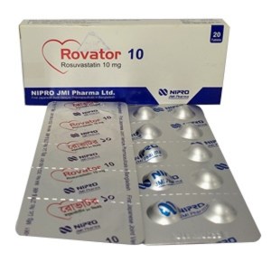 Rovator 10 mg Tablet-10's Strip