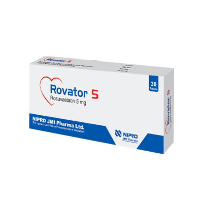 Rovator 5 mg Tablet-10's Strip