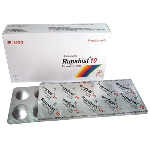 Rupahist 10 mg Tablet-10's Strip