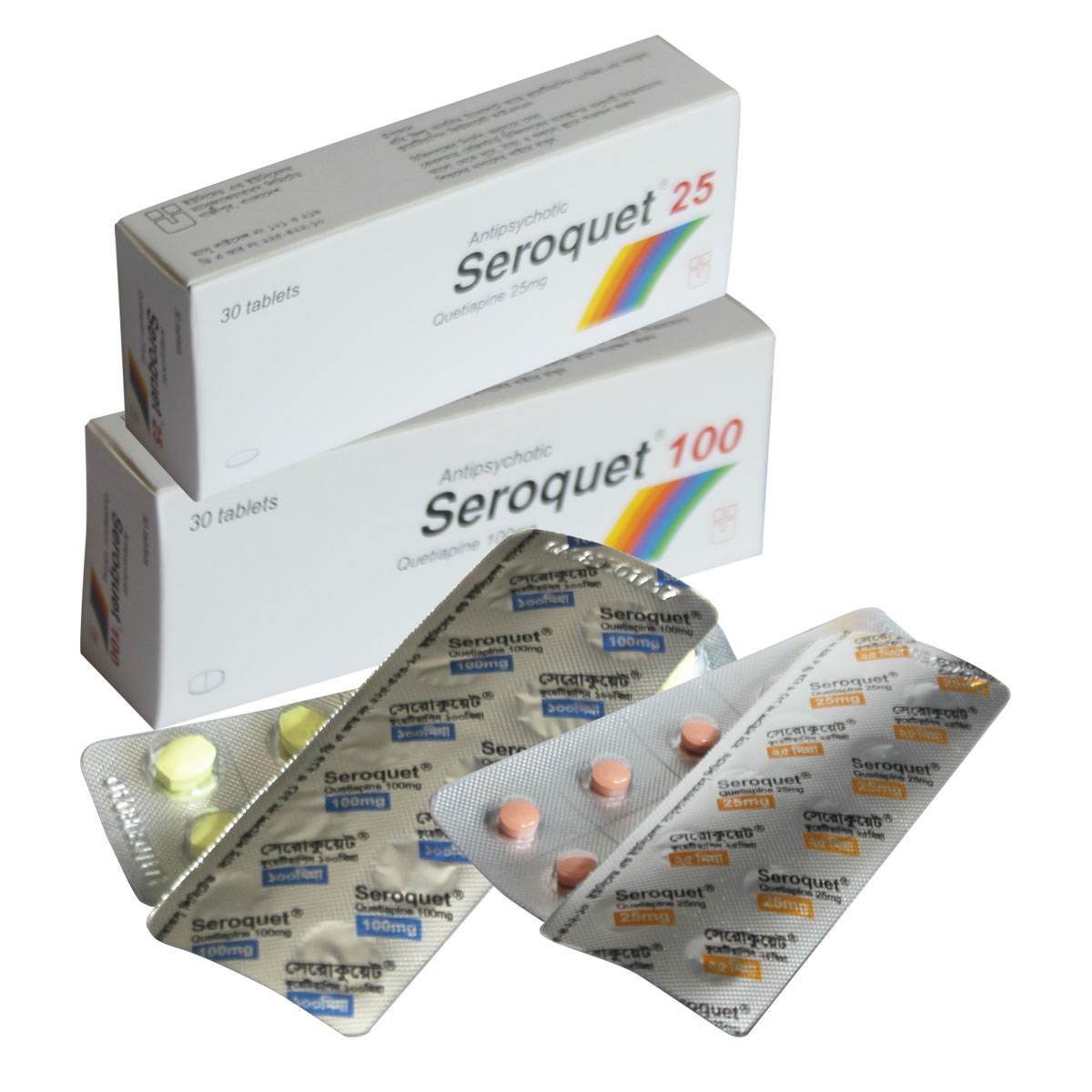 Seroquet 100 mg Tablet-10's Strip