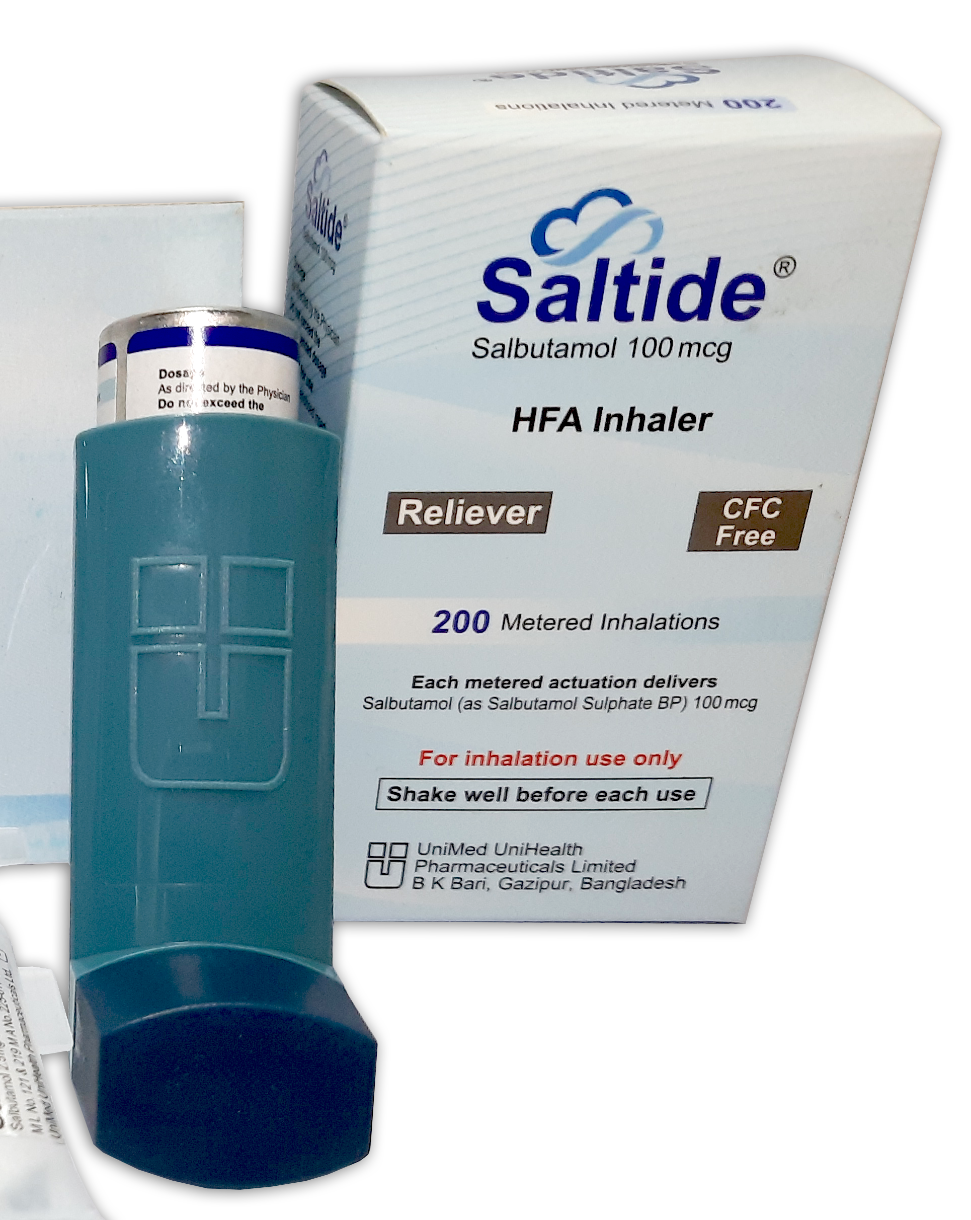 Saltide Inhaler-200 metered doses