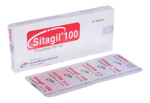 Sitagil 100 mg Tablet-10's Pack