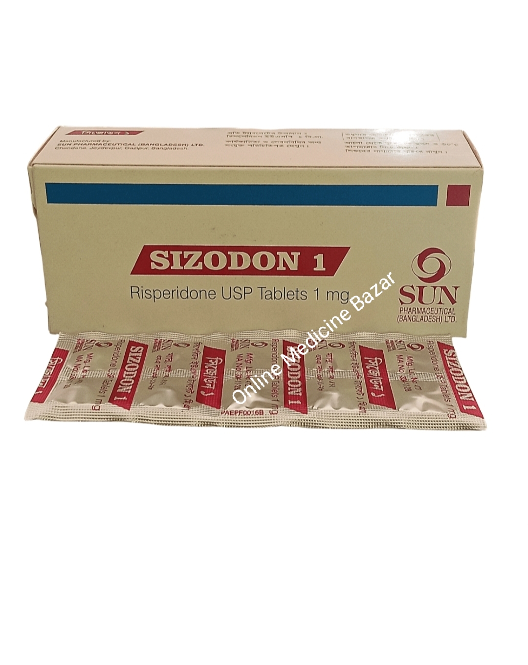 Sizodon 1 mg Tablet-10?s Strip