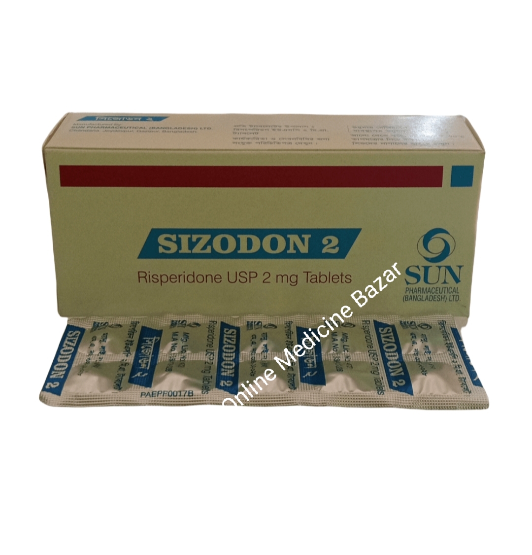 Sizodon 2 mg Tablet-10?s Strip