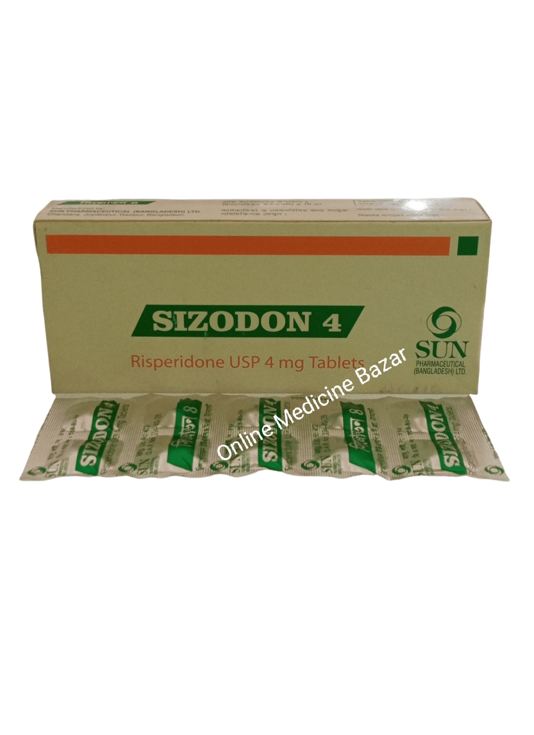 Sizodon 4 mg Tablet-10?s Strip