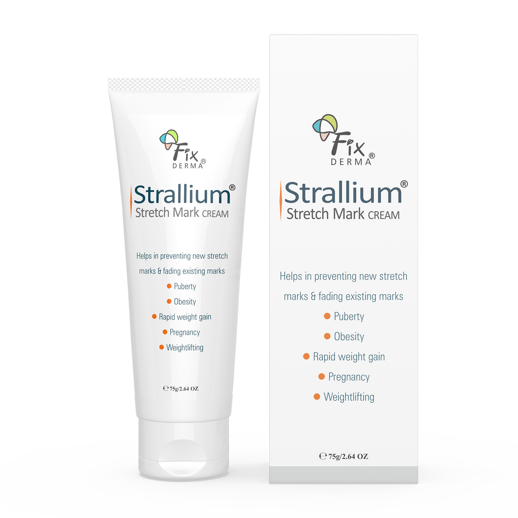 Strallium Stretch Mark Cream-75 gm (Fix Derma)