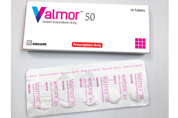 Valmor 50 mg Tablet-10's Pack