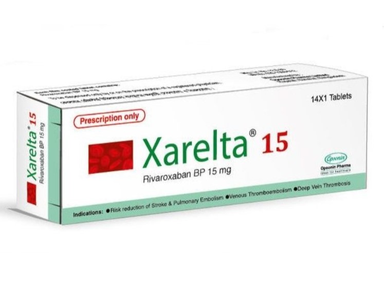 Xarelta 15 mg Tablet-14's Pack