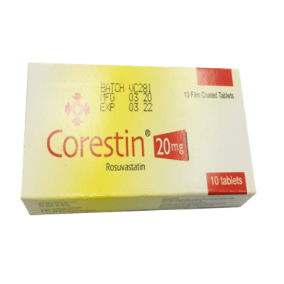 Corestin 20 mg Tablet-10's Pack