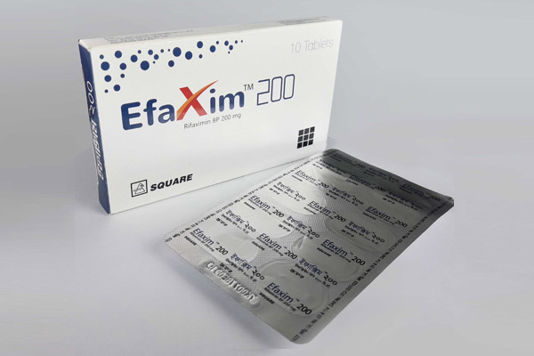 Efaxim 200 mg Tablet-10's Pack