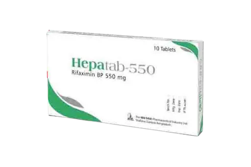 Hepatab 200 mg Tablet-10's Strip