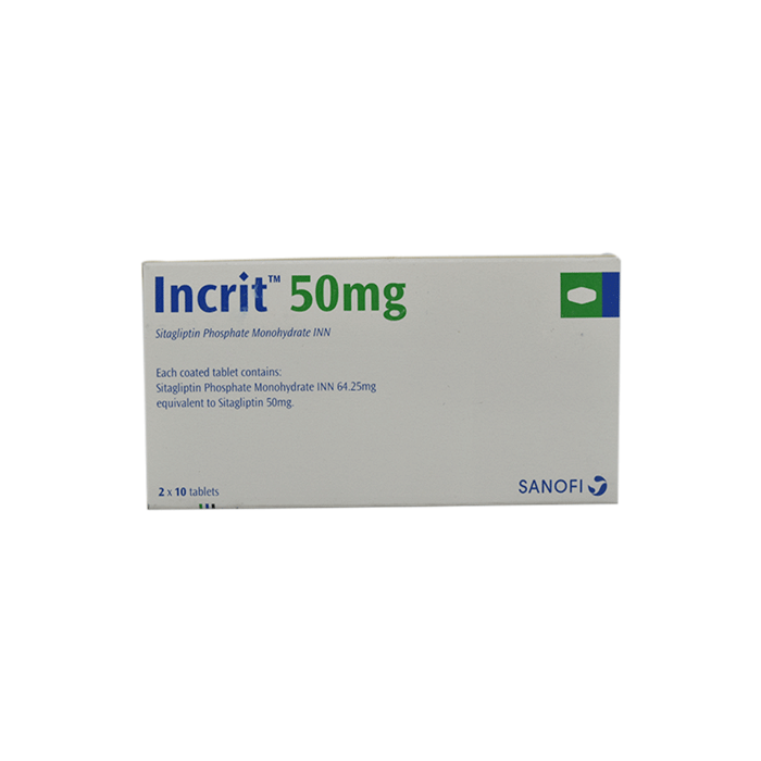 Incrit 50 mg Tablet-20's Pack