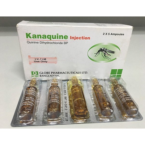 Kanaquine 300 mg/5 ml Injection-10's Pack