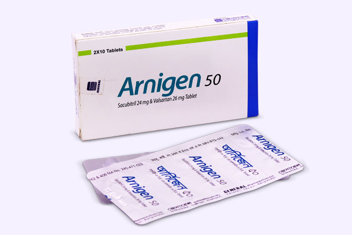 Arnigen 50 mg Tablet-10's Strip