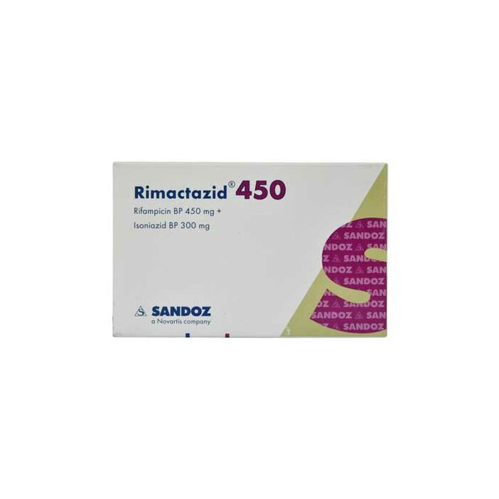 Rimactazid 450 mg Tablet-10's Strip