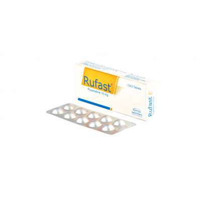 Rufast 10 mg Tablet-14's Strip