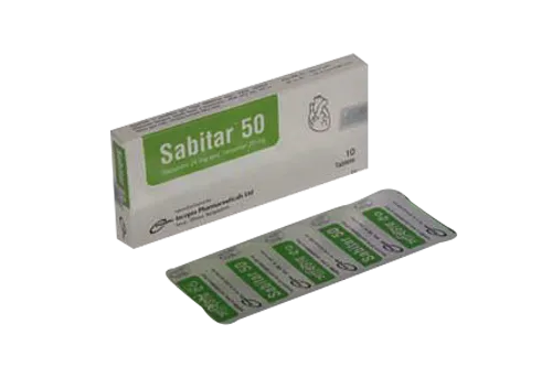 Sabitar 50 mg Tablet-10's Strip