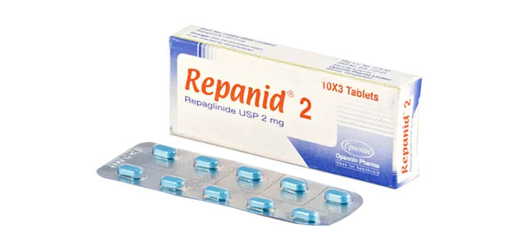 Repanid 2 mg Tablet-30's Pack