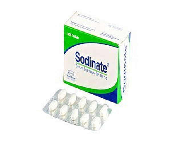 Sodinate 600 mg Tablet-10's Strip