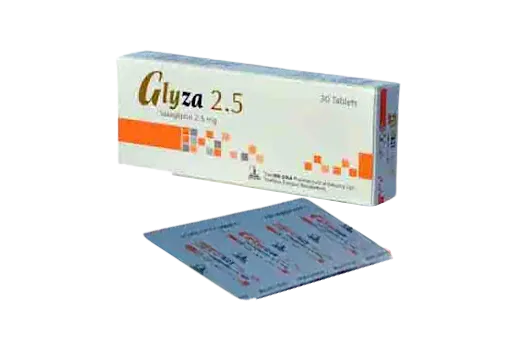 Glyza 2.5 mg Tablet-10's Strip