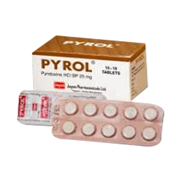 Pyrol 25 mg Tablet-10's Strip