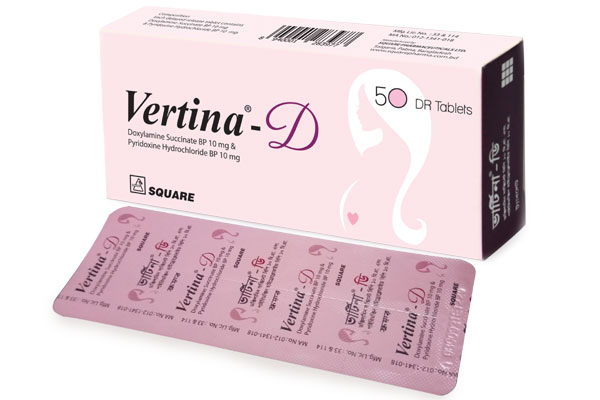 Vertina-D Tablet-10's Strip