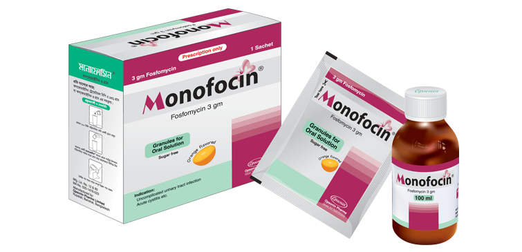 Monofocin Oral Powder 3 gm sachet