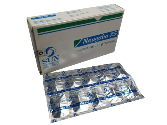 Neugaba 25 mg Capsule-10's Strip