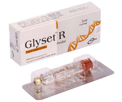 Glyset R PenSet 100 IU/3 ml Injection